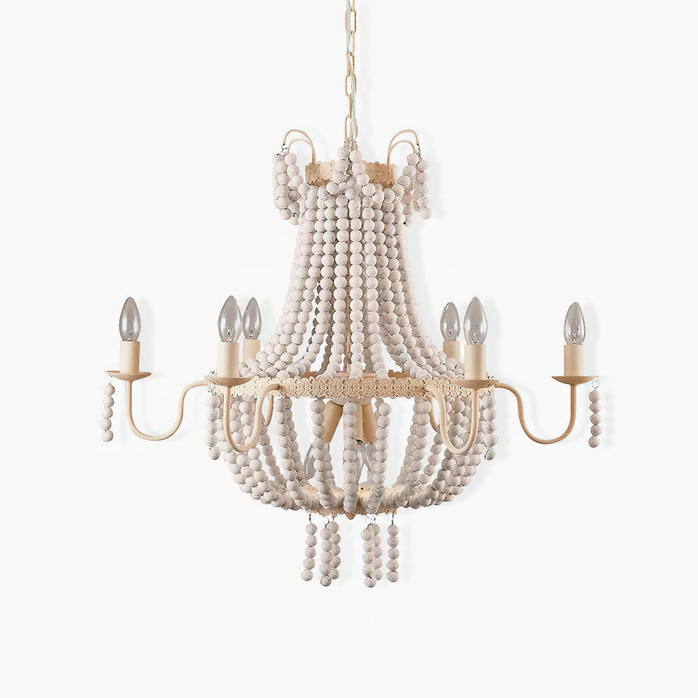 Regas Chandelier Φ 29.5″ x H 29.5″ / Dia 75cm x H 75cm / Wash white Chandelier