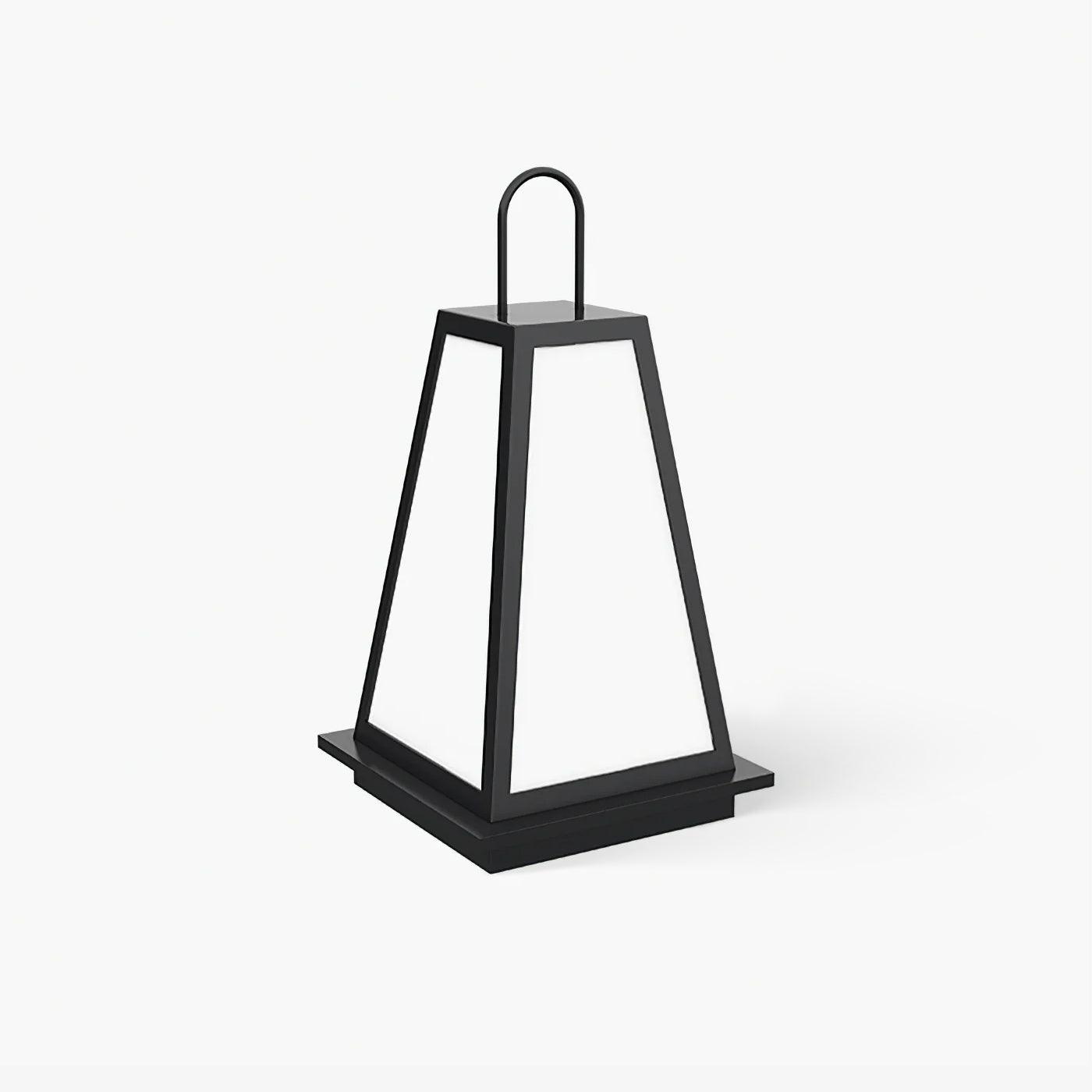 Roam Lantern Garden Outdoor Lamp Dia 9.8″ x H 19.7″ / Dia 25cm x H 50cm / Black & White / Warm Light Table lamp
