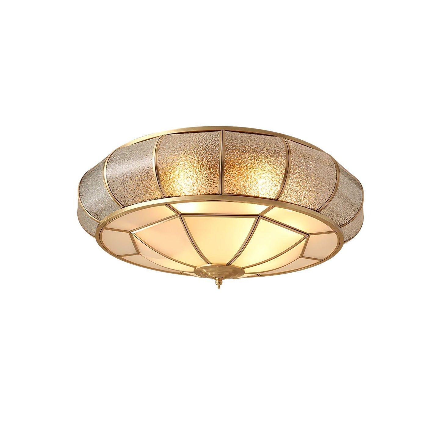 Round Textured Glass Ceiling Light Ceiling lamp