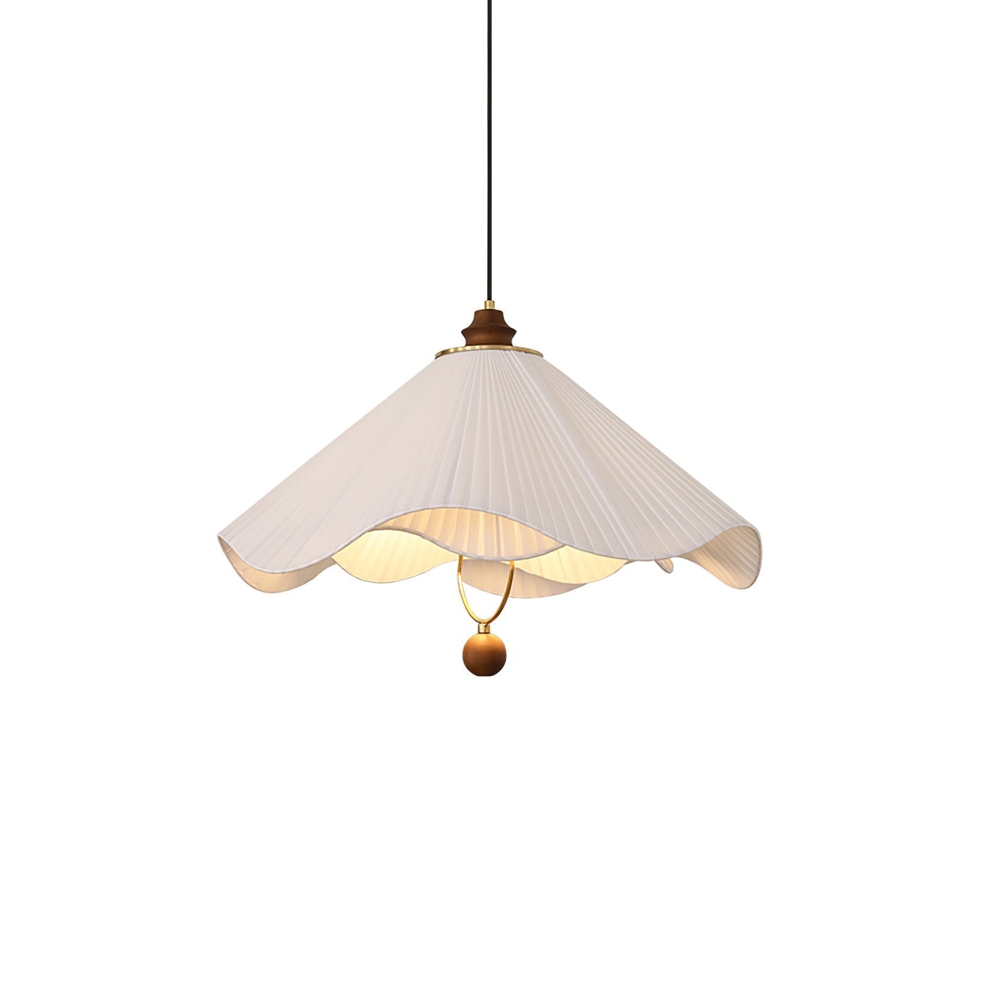 Scallop Edge Pendant Light ? 23.6″ x H 9.8″ / White Pendant light