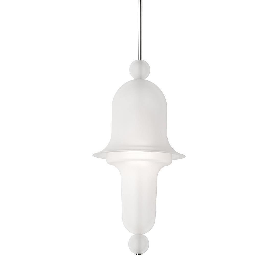 Siren Pendant Light Dia 8.3″ x H 18.9″ / Dia 21cm x H 48cm / White Pendant light
