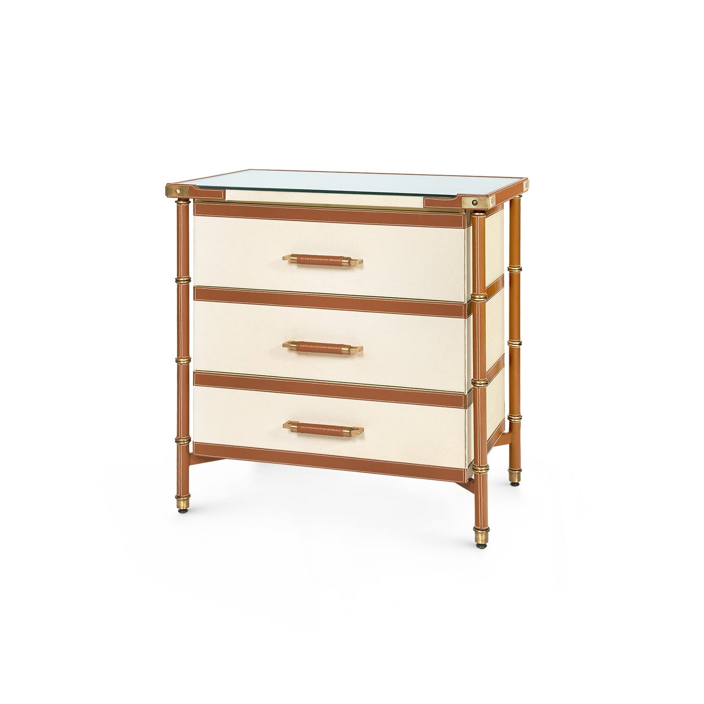 Villa & House Toulon 3-Drawer Side Table