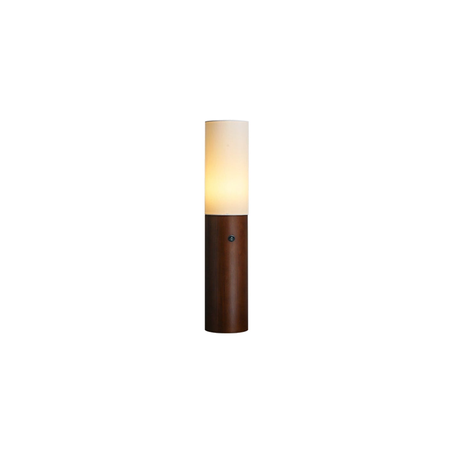 Timber Column Floor Lamp Dia 4.3″ x H 21.7″ / Walnut Color Floor lamp
