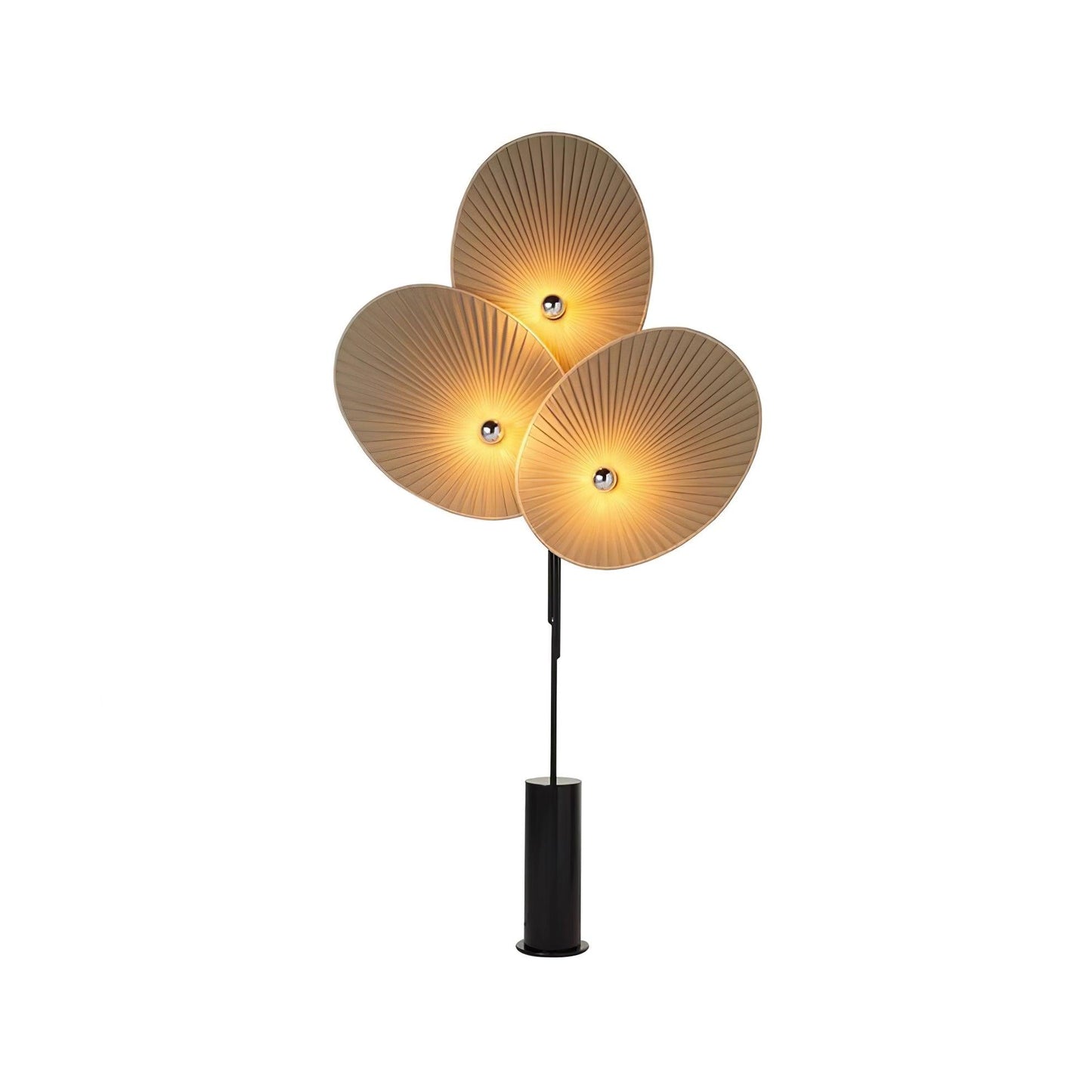 Triple Floral Floor Lamp Dia 39.4″ x H 74″ / Dia 100cm x H 188cm / Yellow / US Plug Floor lamp