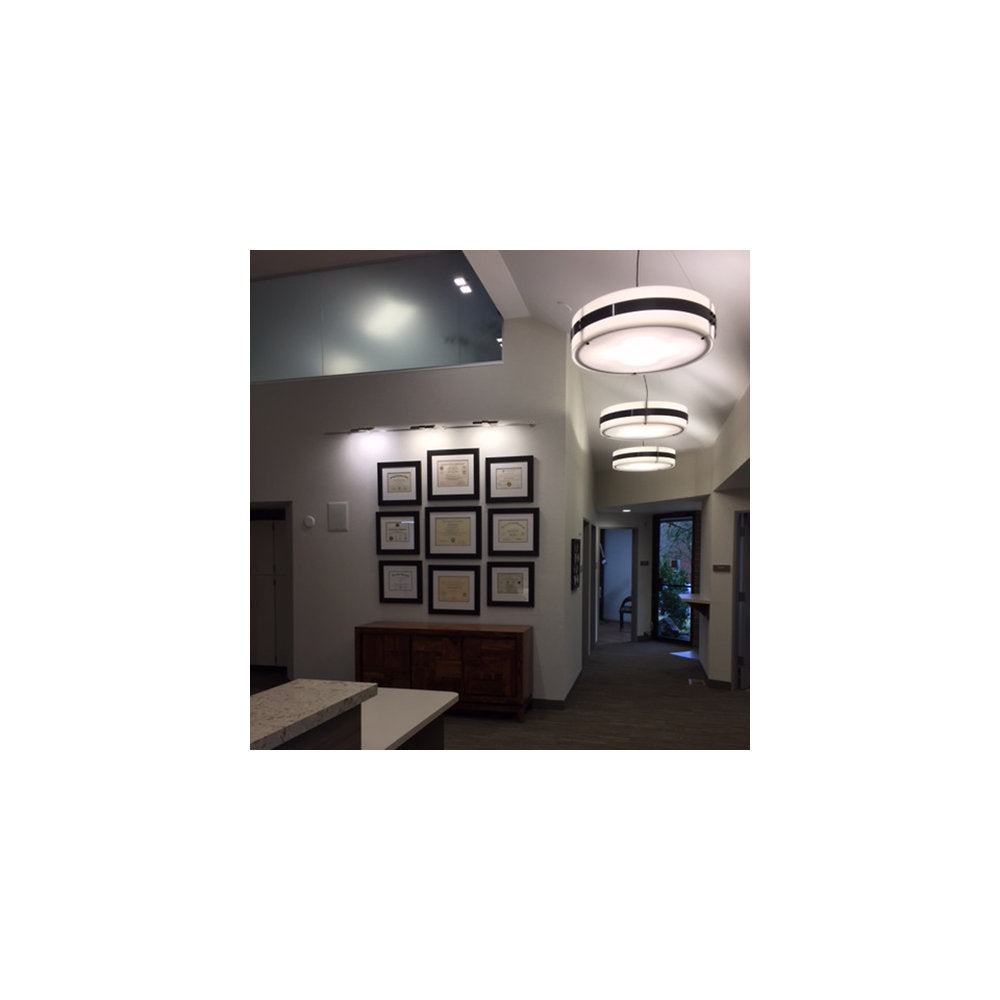 Invicta 16355 36-Inch LED Drum Pendant