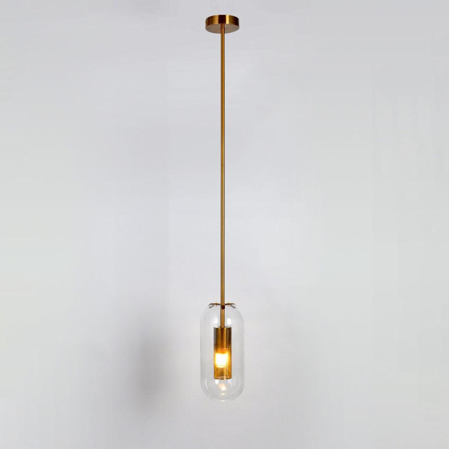 Vadim Suspension Dia 5.9″ x H 13.8″ / Dia 15cm x H 35cm / Gold 灯具