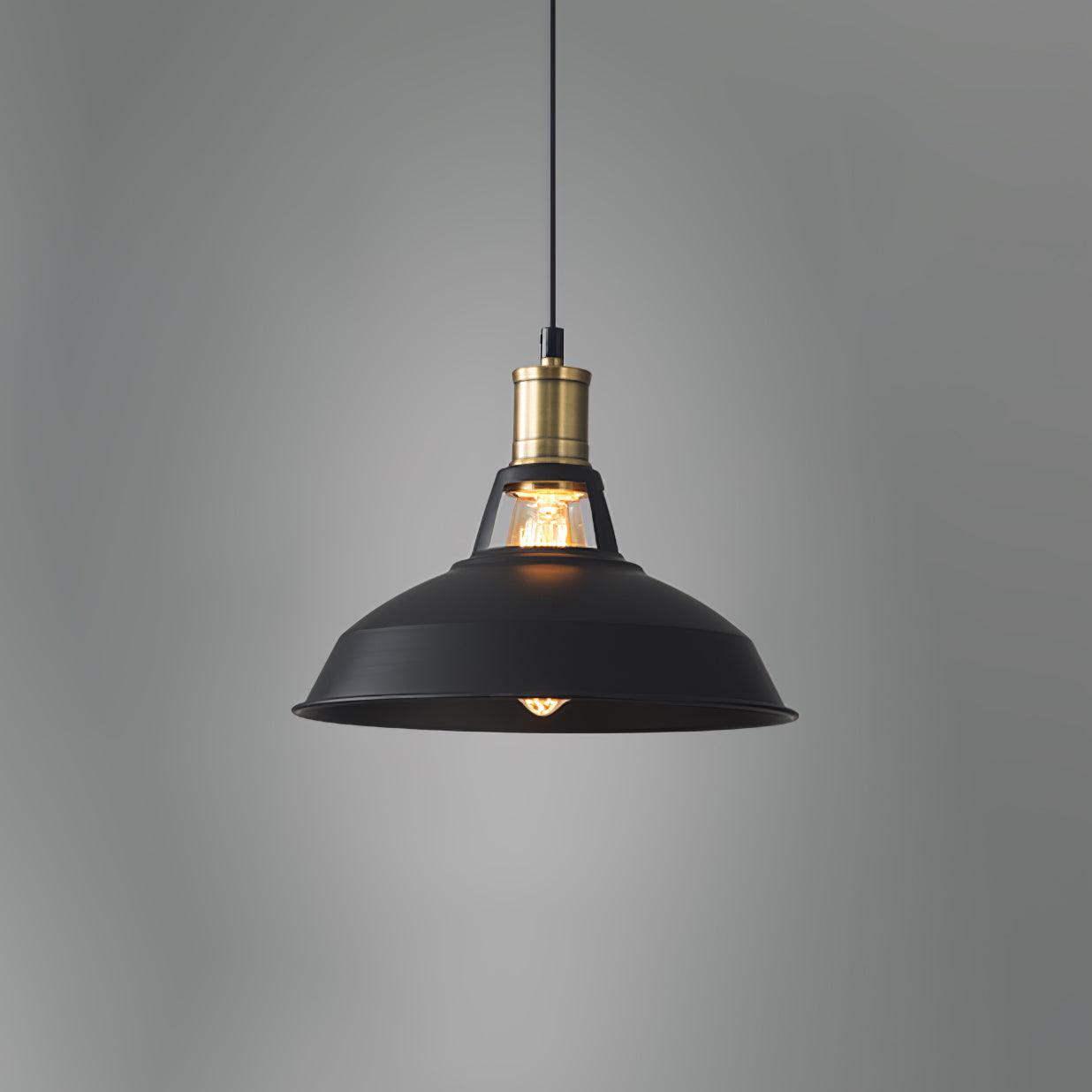 Vintage Industrial Collections Pendant Light Model N Dia 10.6″ x H 8.7″ / Dia 27cm x H 22cm Pendant light