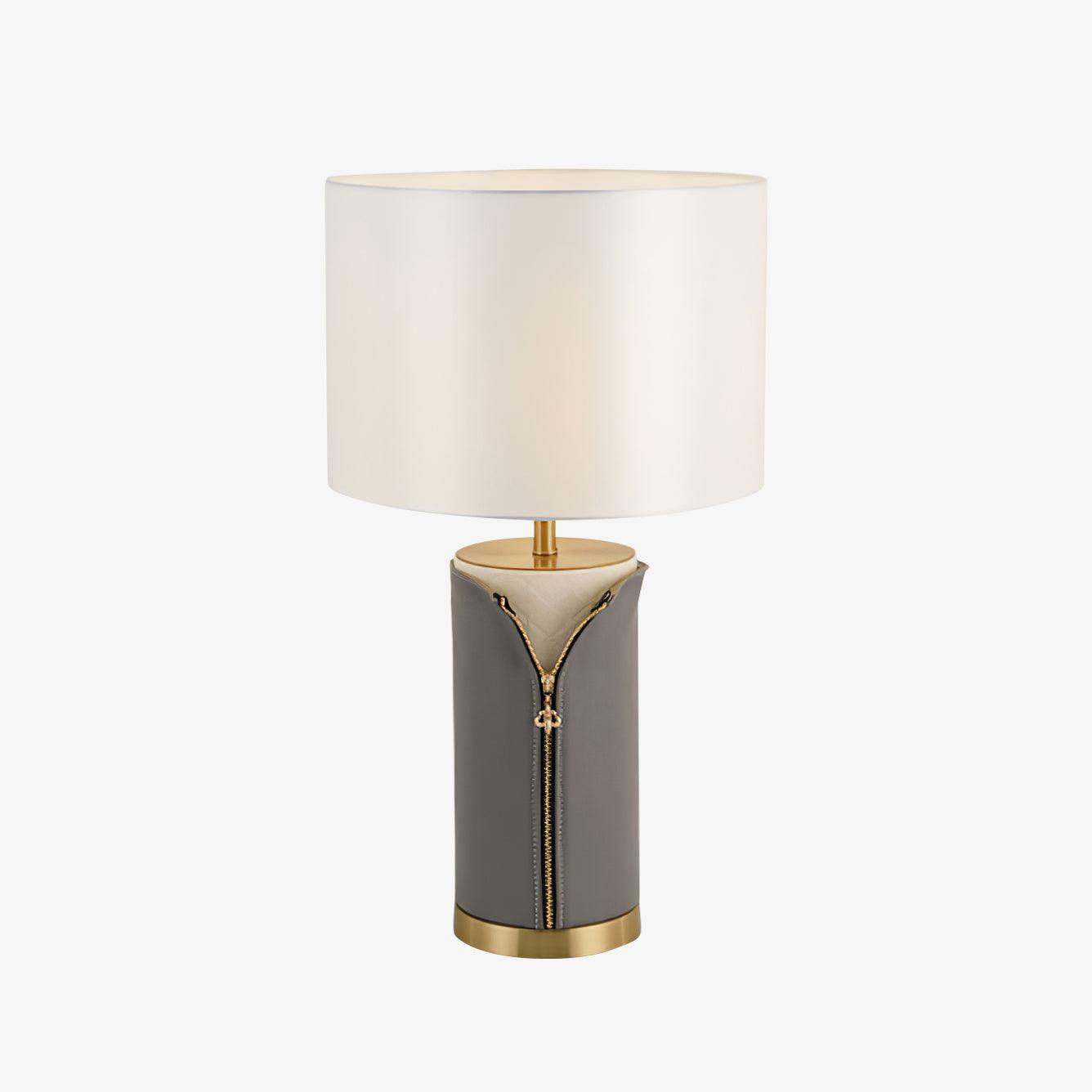 Vintage Leather Table Lamp Table lamp