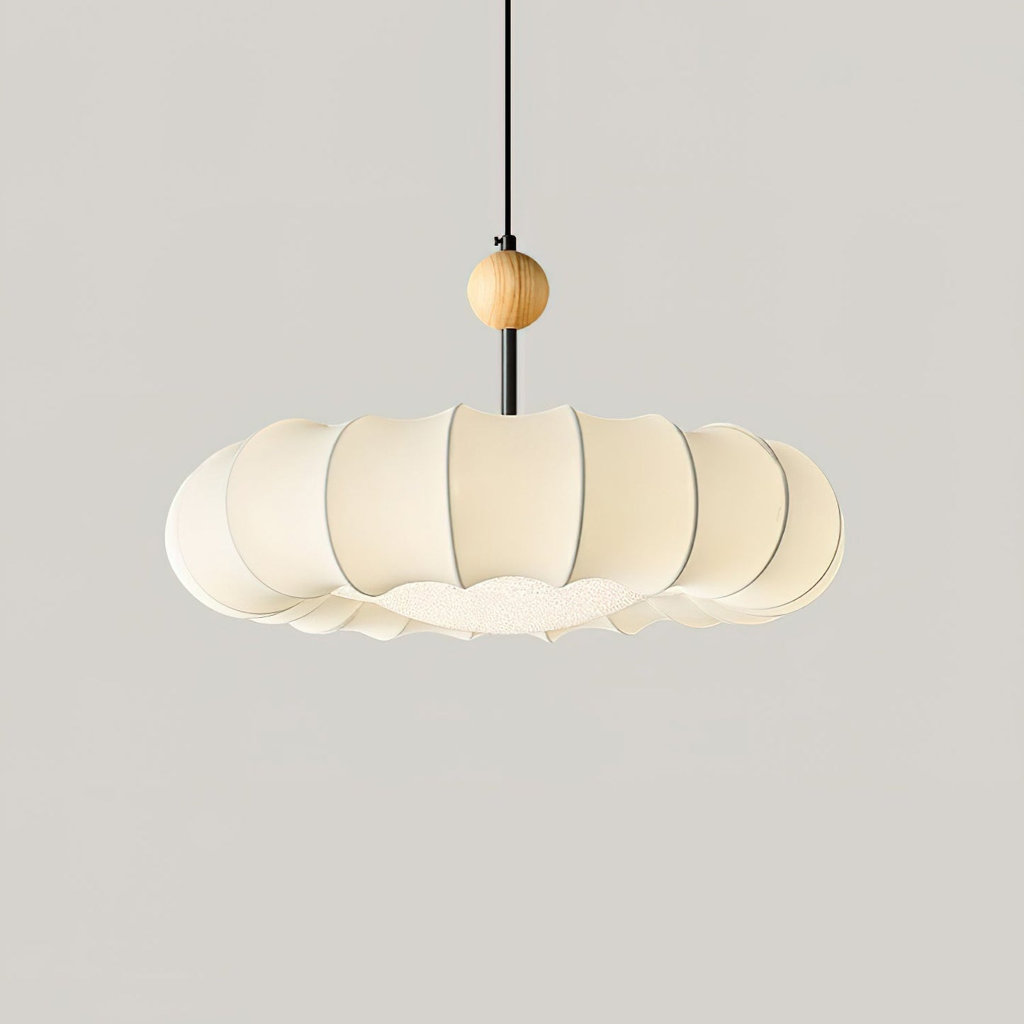 Winnie Veil Pendant Light Dia 19.7″ x H 11″ / Dia 50cm x H 28cm / Beige Pendant light