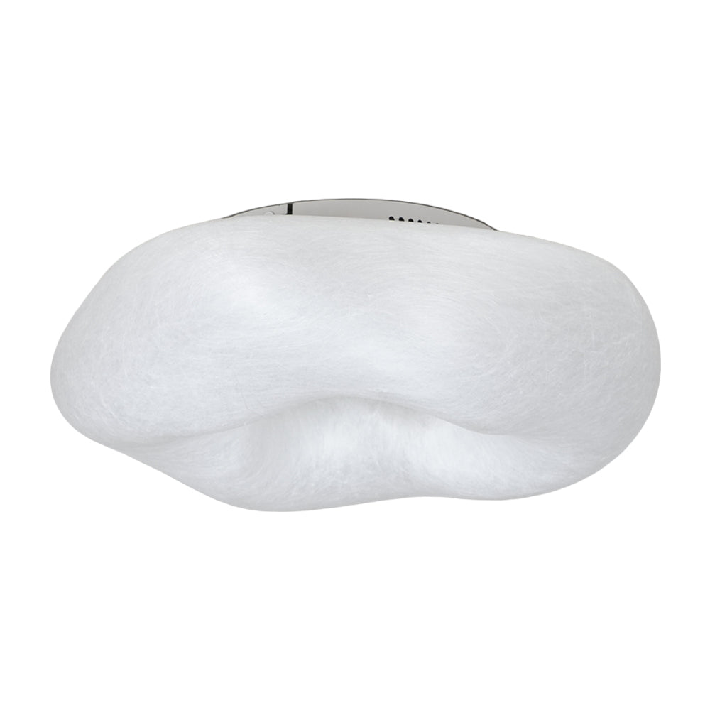 Yunduo Silk Ceiling Lamp ? 19.7″ x H 7″ / Dia 50cm x H 18cm (Power ~20W) / White / Warm Light Ceiling lamp