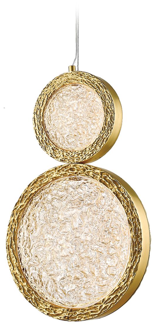 Avenue Lighting Bottega Collection Pendant Polished Brass