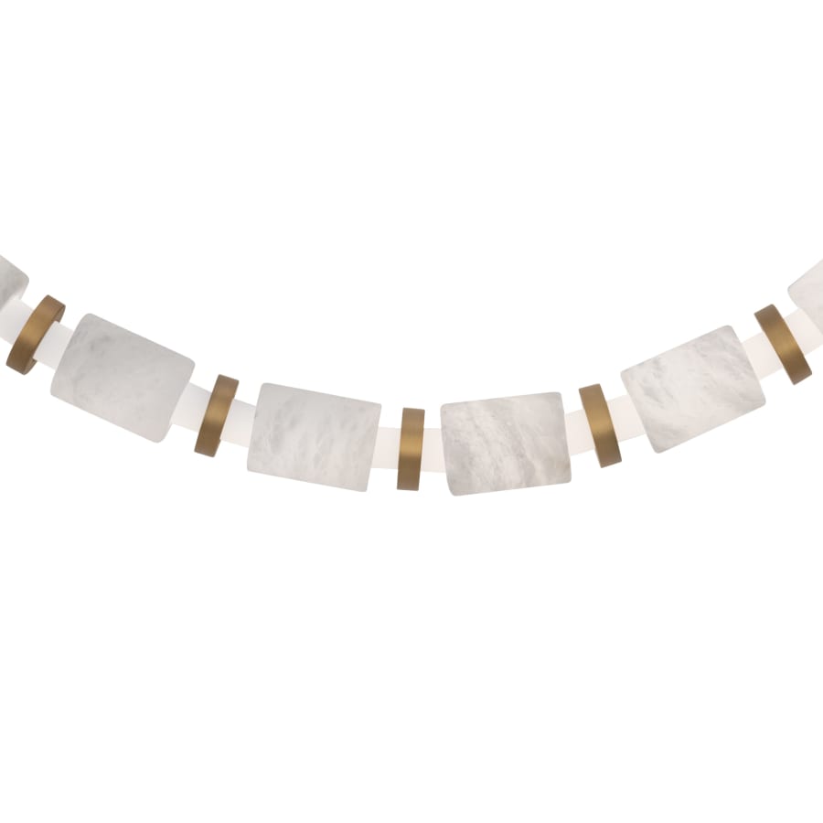 Modern Forms Entice 18 Light 95" Wide LED Multi Light Pendant with Remote Transformer