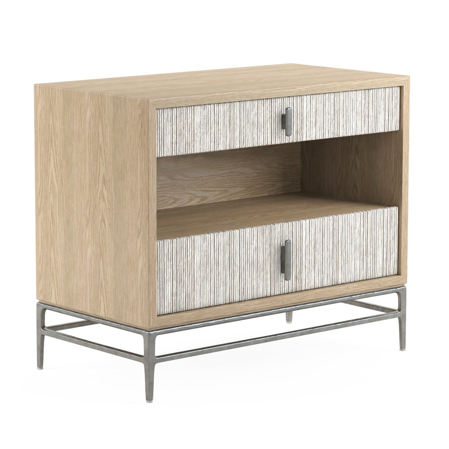 Jonathan Charles Clapotis Danish Cord Nightstand (500424)
