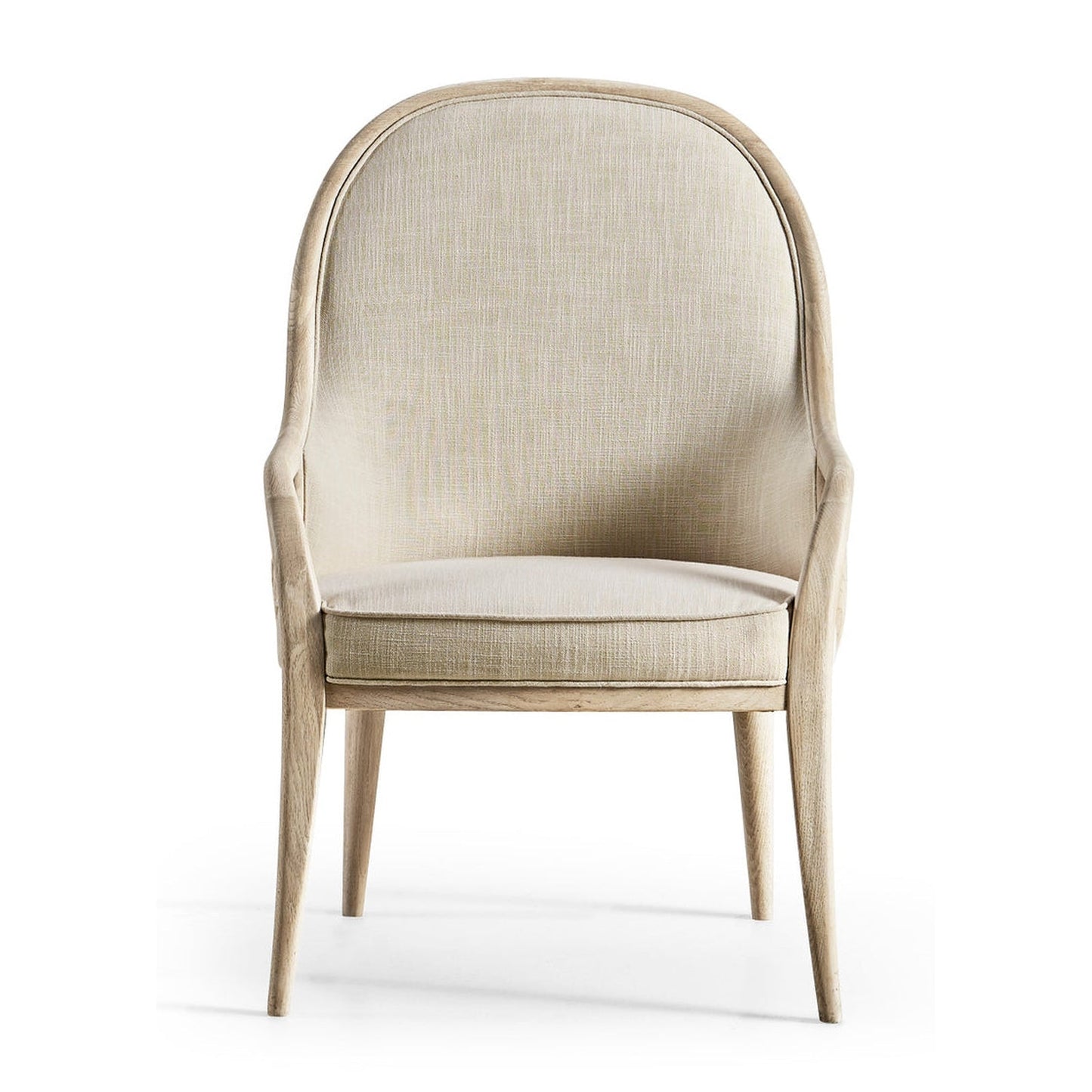 Jonathan Charles Basin Dining Arm Chair (500455-AC-BLO-F058) - Set of 2