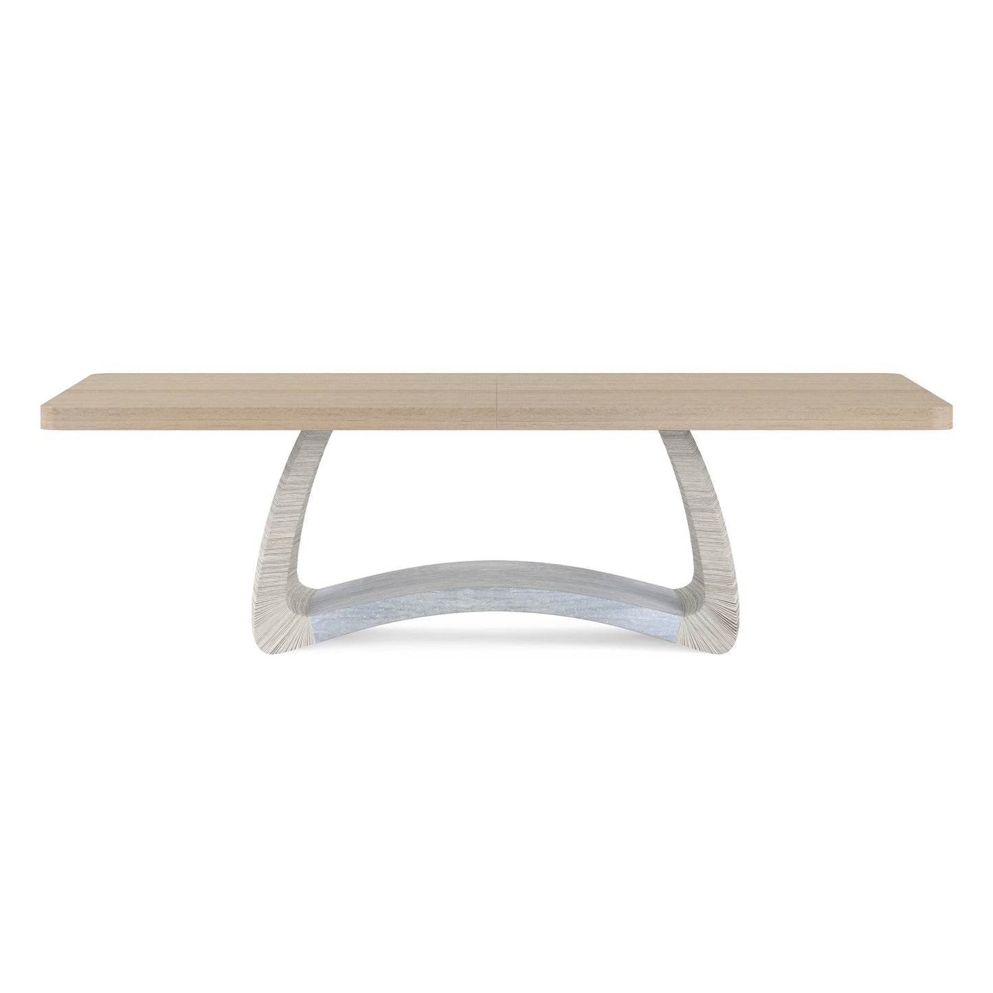 Jonathan Charles Swell Danish Cord Dining Table (500417-116L-BLO-DPC)