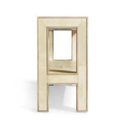 Jonathan Charles Hydra Parchment Console Table
