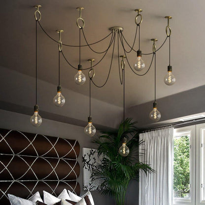Industrial Spider Chandelier Chandelier