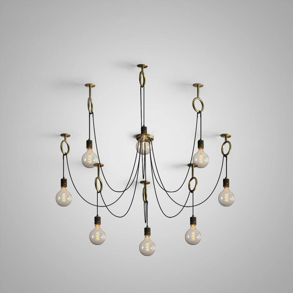 Industrial Spider Chandelier Chandelier