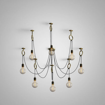 Industrial Spider Chandelier Chandelier