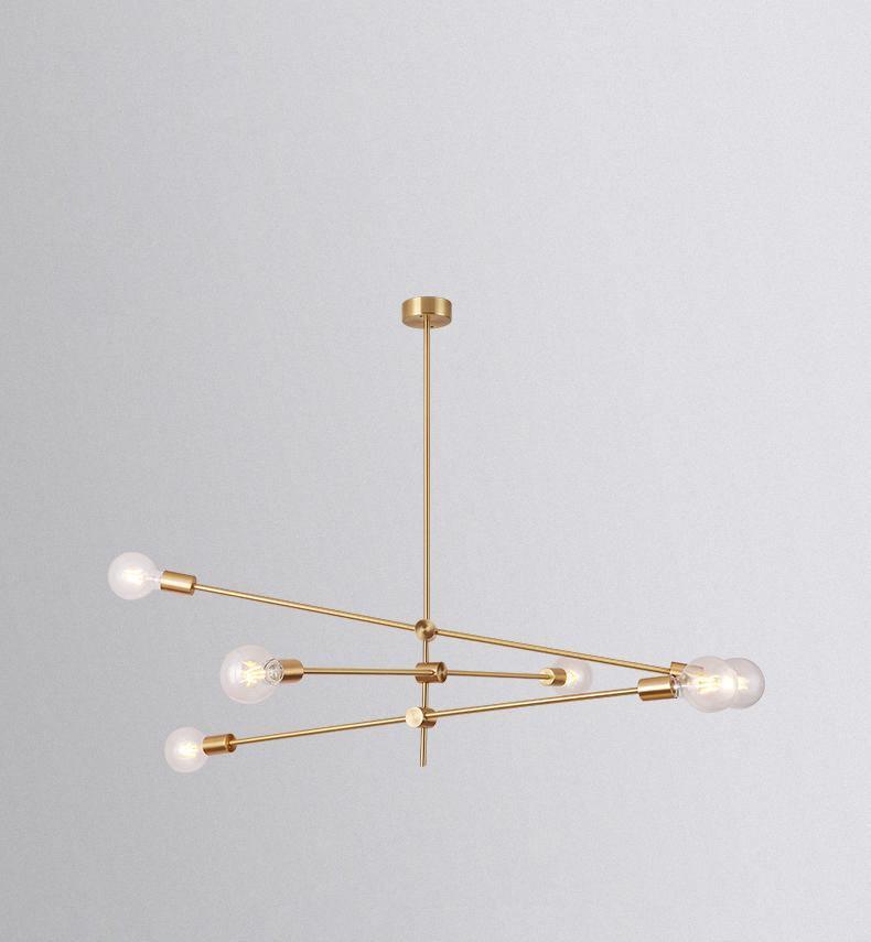Mobile Pendant Light Dia 39.4″ x H 31.5″ / Dia 100cm x H 80cm / Brass Chandelier