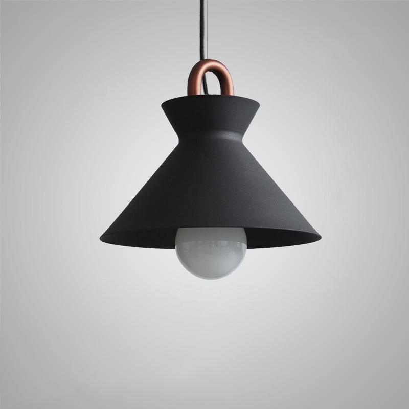 Coil Ceiling Pendant Light ? 9.8″ x H 8.7″ / Dia 25cm x H 22cm / Black Pendant light