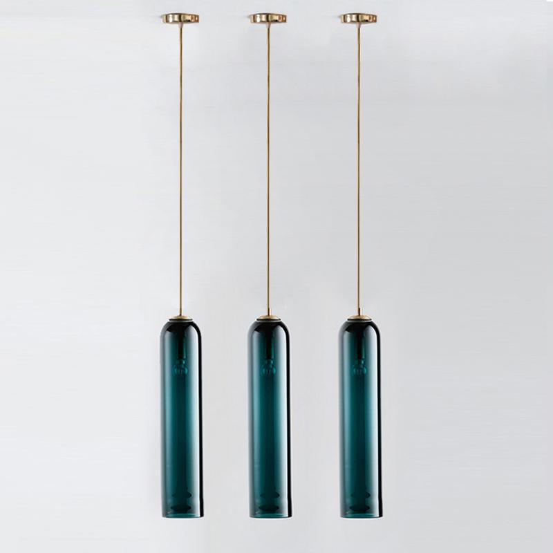 Long Tube Glass Pendant Light Pendant light