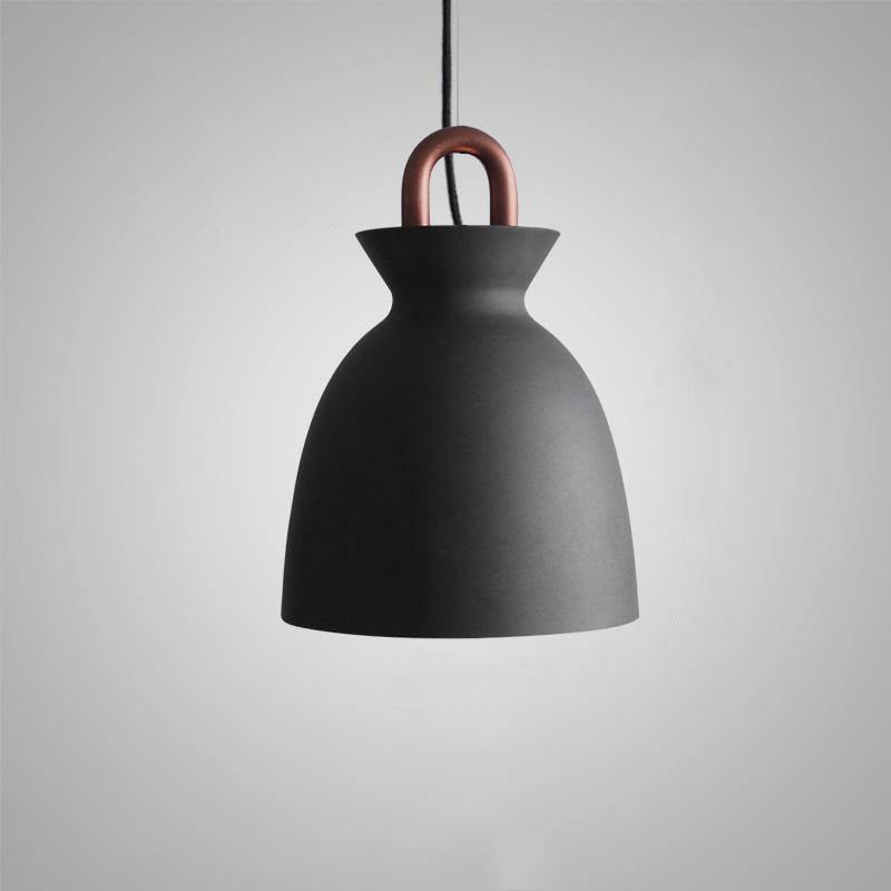 Coil Ceiling Pendant Light ? 7.5″ x H 11″ / Dia 19cm x H 28cm / Black Pendant light