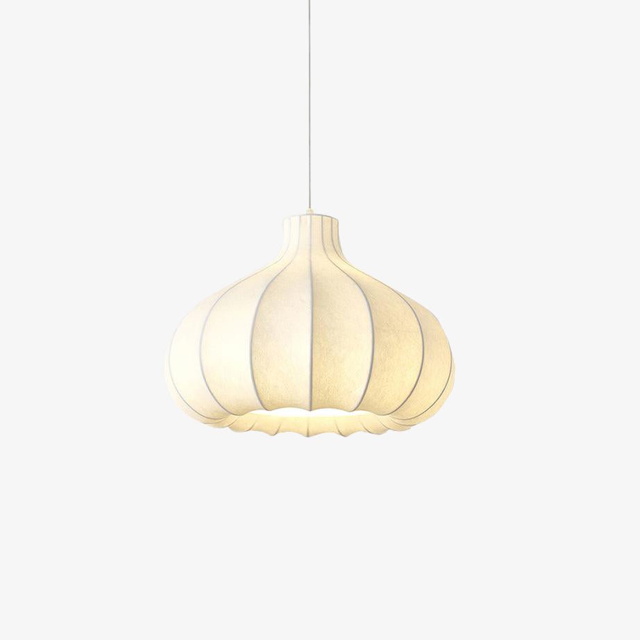 Mosh Silk Pendant Lamp Dia 15.7″ x H 12.5″ / Dia 40cm x H 32cm / White Pendant light