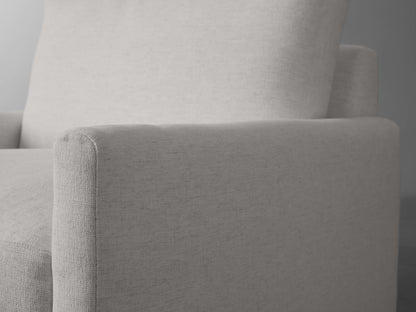 Kipton Swivel Chair in Nomad Snow