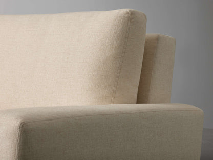 Remington Luxury King Sleeper Sofa in Wiley Parchment