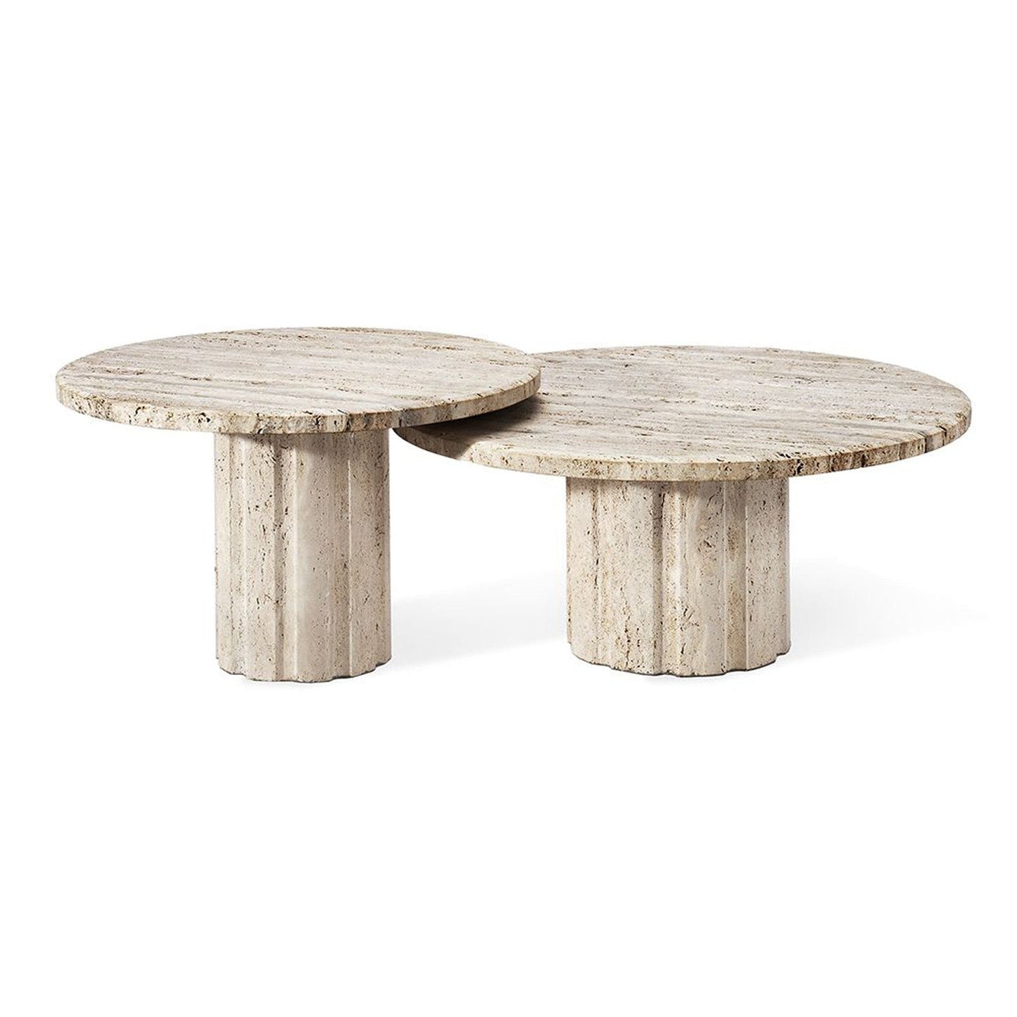 Interlude Amerigo Cocktail Tables - Set of 2