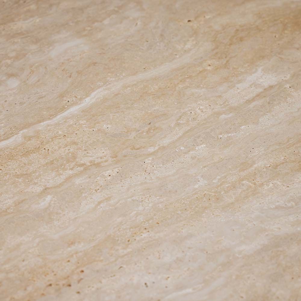 Interlude Amerigo Cocktail Table - Travertine