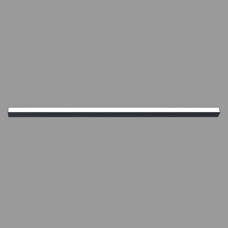 SLD50 Naked Magnetic Lamp L 47.2″ x W 1.3″ x H 2″ / L 120cm x W 3.3cm x H 5.2cm / Black A / Warm Light Ceiling lamp