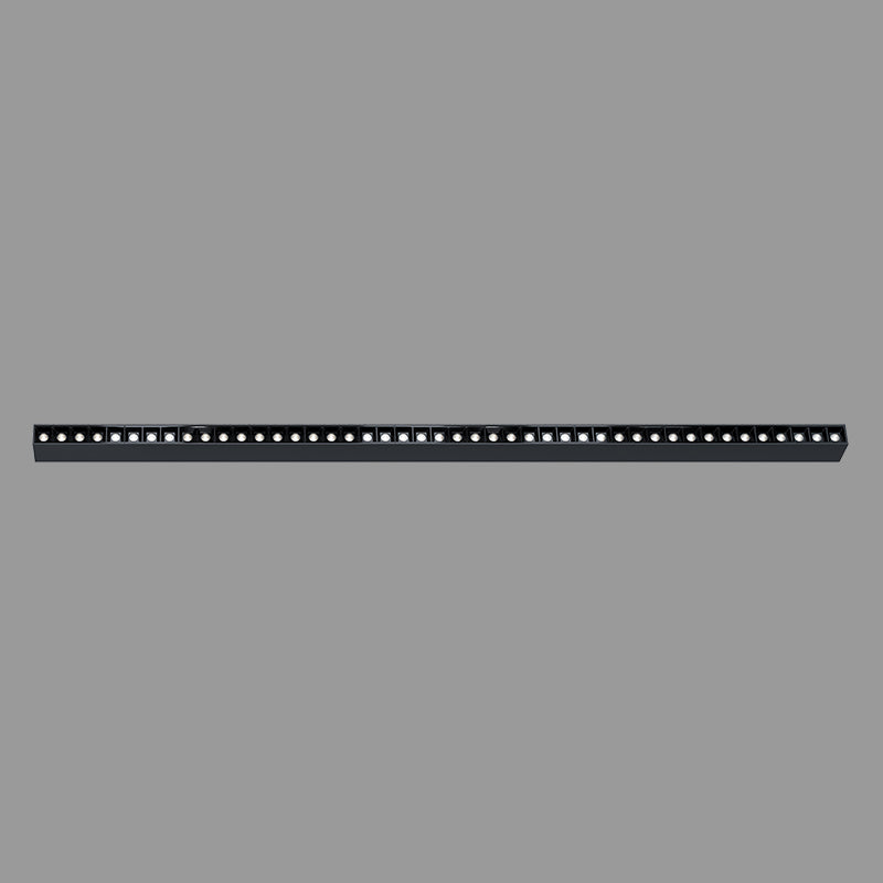 SLD50 Naked Magnetic Lamp L 47.2″ x W 1.3″ x H 2″ / L 120cm x W 3.3cm x H 5.2cm / Black C / Warm Light Ceiling lamp