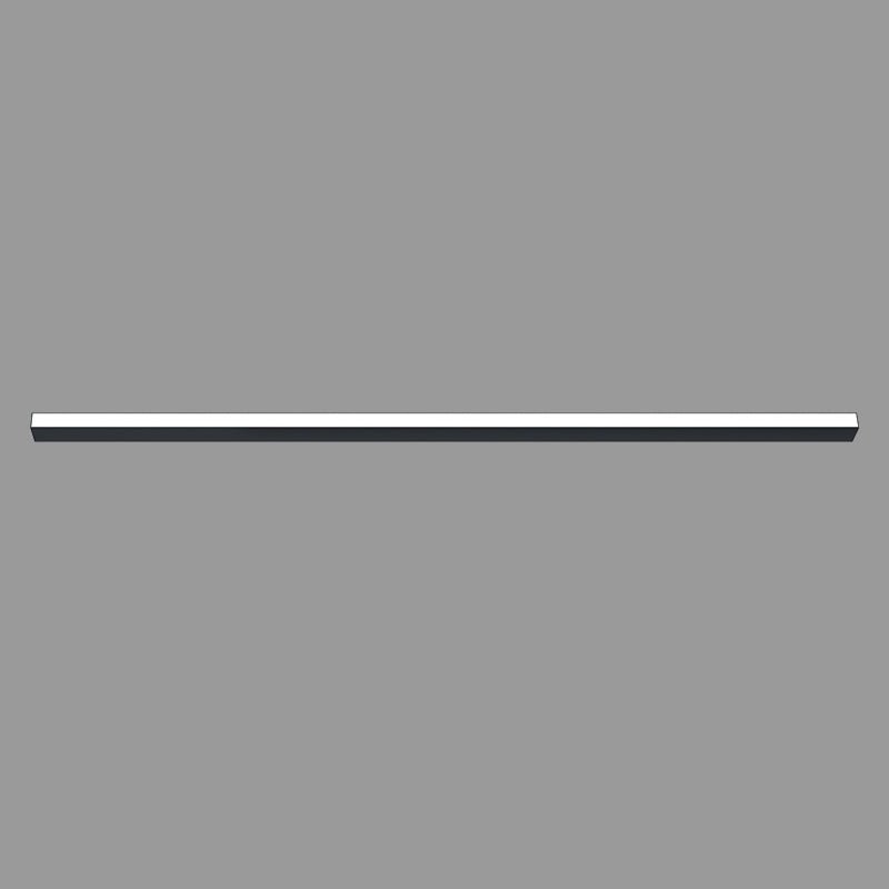 Magnetic Floating Light L 57.7″ x W 1.3″ x H 2″ / L 146.5cm x W 3.3cm x H 5.2cm / Black A / Warm Light Ceiling lamp