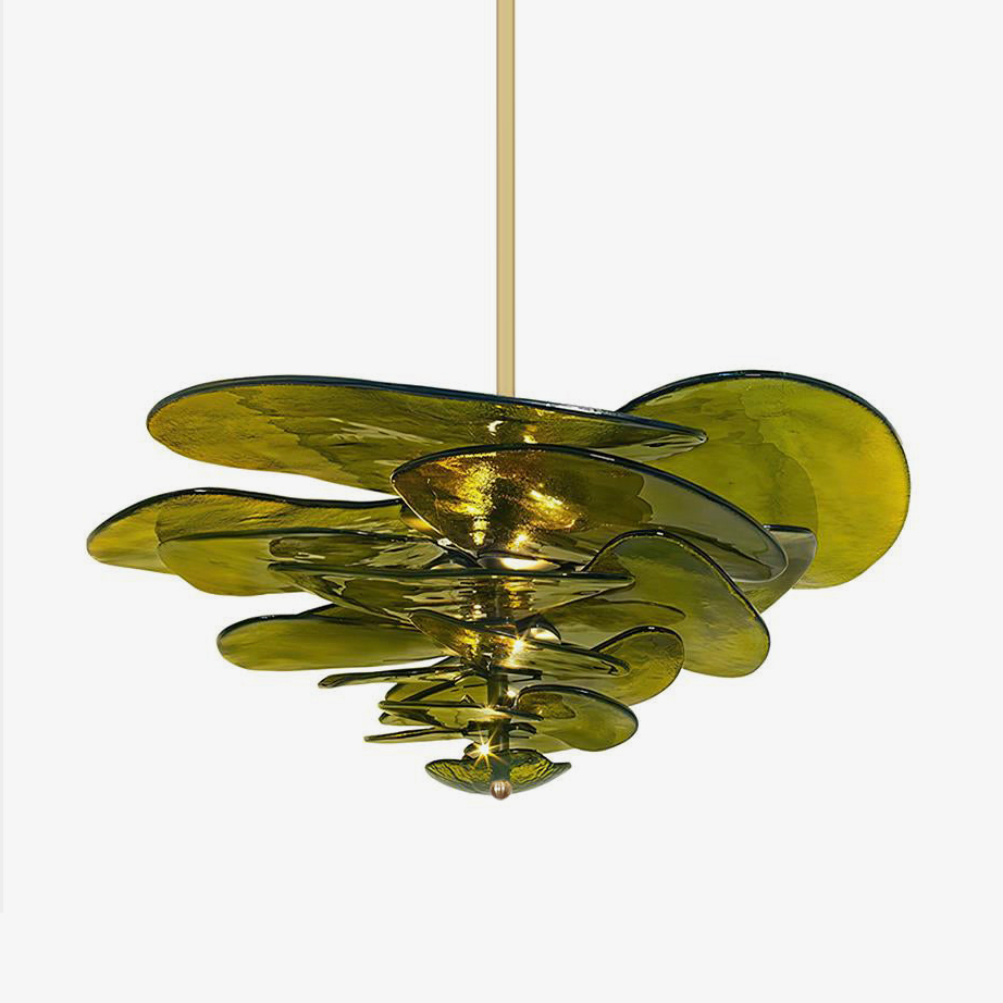 Petals Gold Murano Chandelier 1001 Chandelier