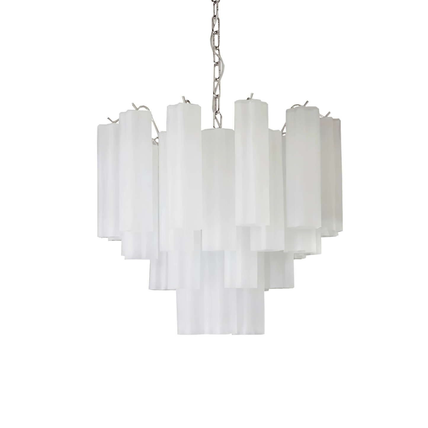 Frosted Glass Tubes Chandelier Chandelier