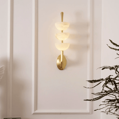 Triple Alabaster Wall Sconce 1001 Wall lamp