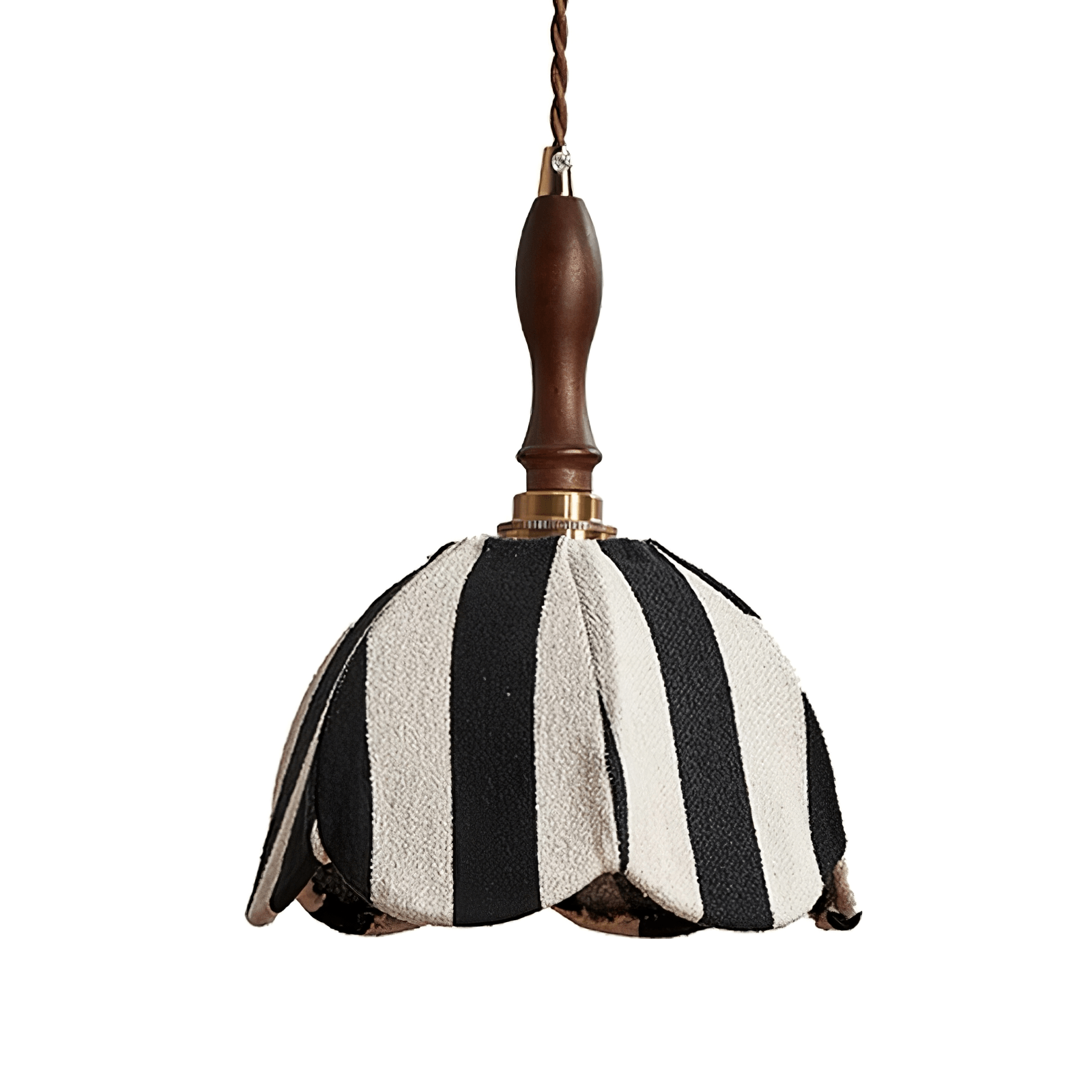Marbre Stripe Pendant Light ? 7.9’’ x H 11’’ / Black & White 1001 pendant Lamp