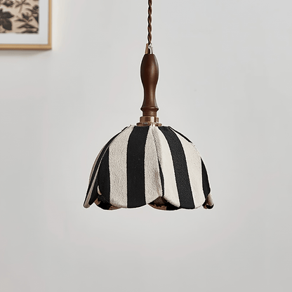 Marbre Stripe Pendant Light ? 7.9’’ x H 11’’ / Black & White 1001 pendant Lamp
