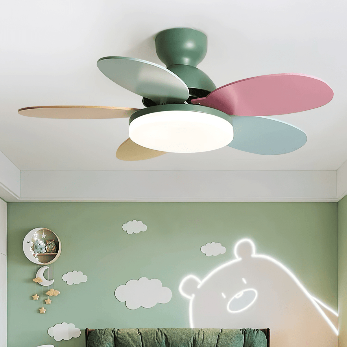 Petalo Ceiling Fan Light