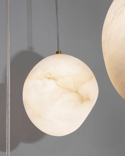 Pebbles Alabaster Pendant Lamp 1001 pendant Lamp