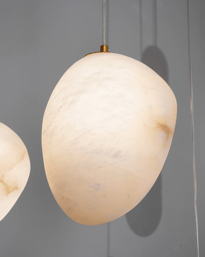Pebbles Alabaster Pendant Lamp 1001 pendant Lamp