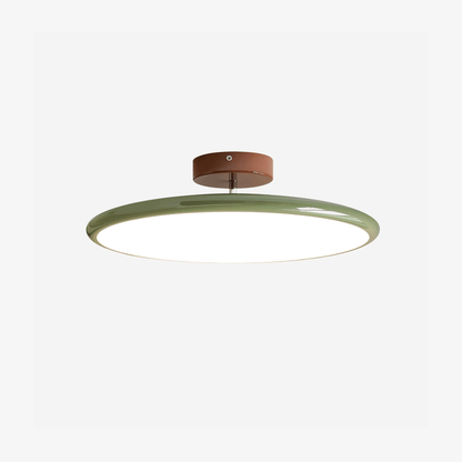 Drift Adjustable Ceiling Lamp ? 15.7″ x H 3.5″ / Green / Triac Warm Dimming