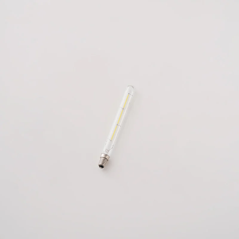 Tubular LED Filament E14/E27 Bulb T185 Size: Dia 1.2″ x H 7.3″ / E14 Screw / No delivery if purchased separately 1001