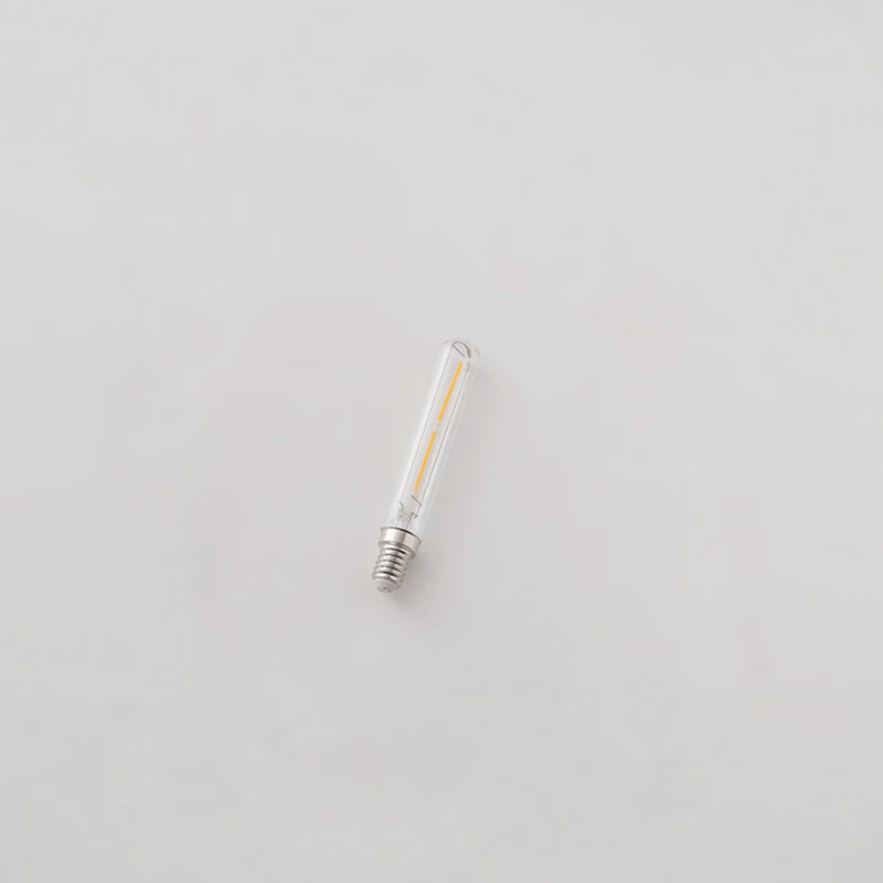 Tubular LED Filament E14/E27 Bulb T125 Size: Dia 1.2″ x H 4.9″ / E14 Screw / No delivery if purchased separately 1001