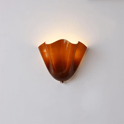 Petalia Wall Light L 11″ x H 7.8″ x W 5.1″ / Amber 1001 Wall lamp