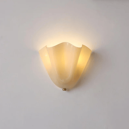 Petalia Wall Light L 11″ x H 7.8″ x W 5.1″ / Beige 1001 Wall lamp