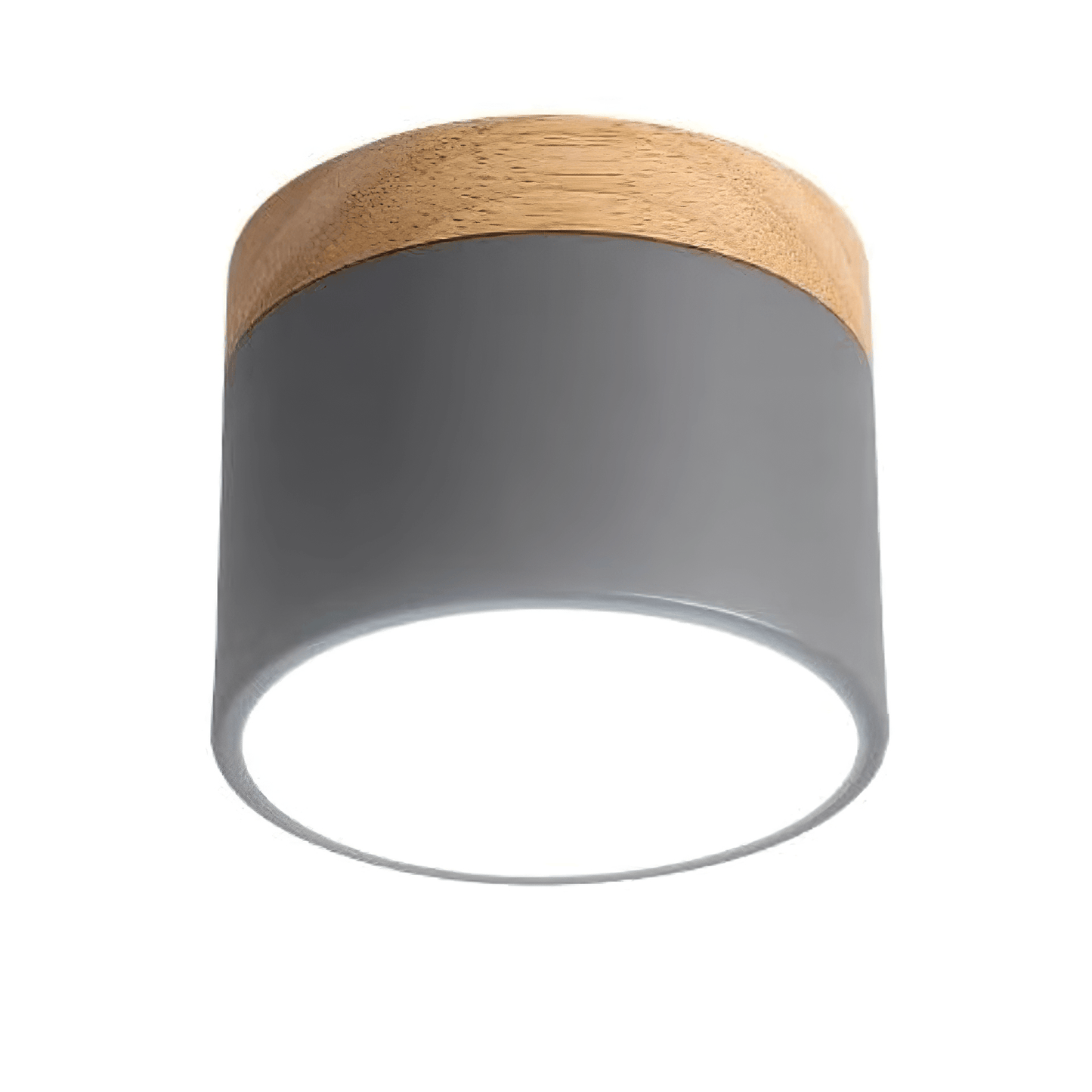 Alva Wooden Surface Downlight ? 3.9″ x H 3.1″ / Grey / Warm Light 1001 Ceiling lamp
