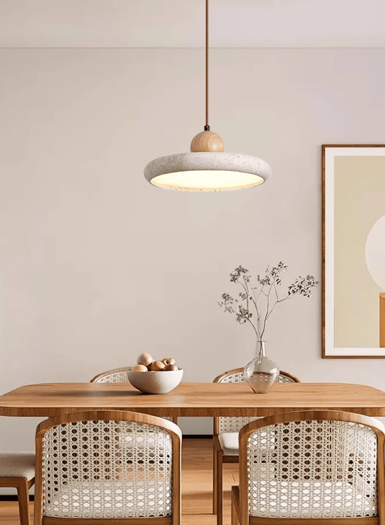 Lola Travertine Pendant Light 1001 pendant Lamp